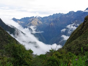 Gorgeous views on the Inca Trail