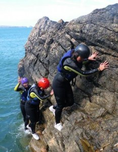 Adventure ideas: Scaling Coastal Cliffs - Coasteering In Wales