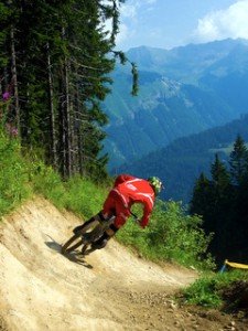 Mountain biking in France