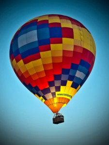 Hot air balloon fiesta in Albuquerque