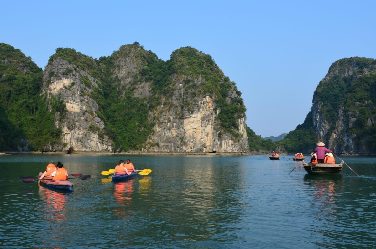 Sea Kayaking Adventures - Ha Long Bay, Vietnam