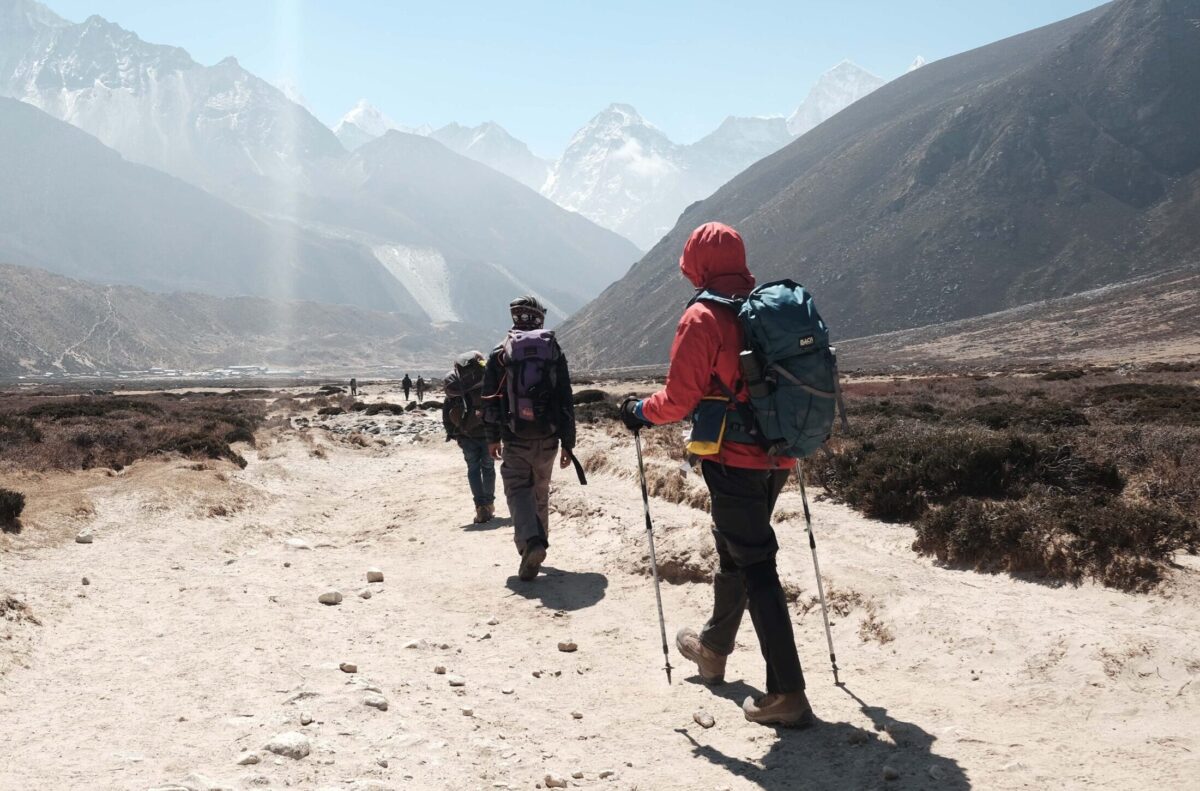 Trekking Adventure - Going Up The Kala Patthar Peak